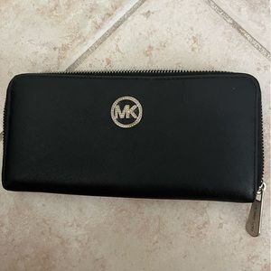 MK Black Wallet
